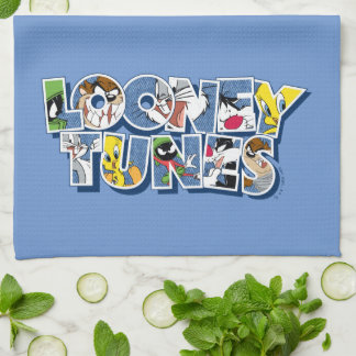 Paño De Cocina LOONEY TUNES™ Characters in Lettering