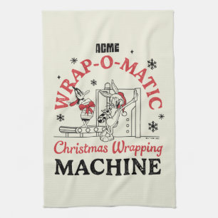 Paño De Cocina LOONEY TUNES™ Máquina envolvedora ACME Wrap-O-Ma