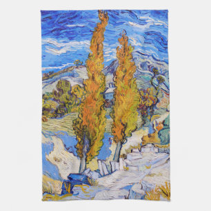 Paño De Cocina Los álamos de Saint-Rémy, Van Gogh