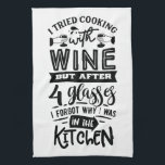 Paño De Cocina Los amantes del vino divertidos citan sobre la coc<br><div class="desc">Los Amantes Del Vino Divertidos Citan Acerca De Cocinar La Toalla De Cocina</div>