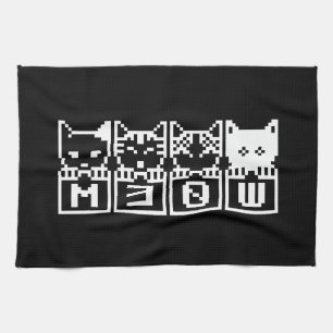 PAÑO DE COCINA LOS CATS M30W DE 8 BITS