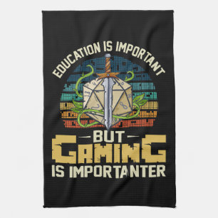Paño De Cocina los juegos de rol son más importantes