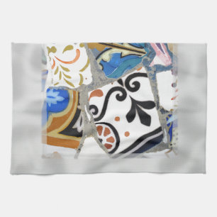 Paño De Cocina Los mosaicos de Barcelona Gaudi se cierran para