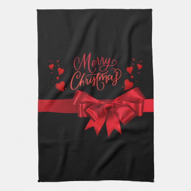 Paño De Cocina Los navidades aman (Vertical)