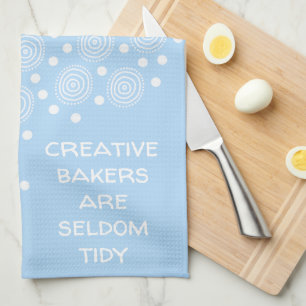 Paño De Cocina Los panaderos creativos rara vez son Tidy Pastel
