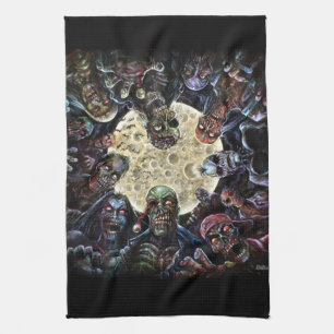 Paño De Cocina Los zombis atacan (la horda del zombi)