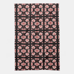 Paño De Cocina Loto Rosa Clásico