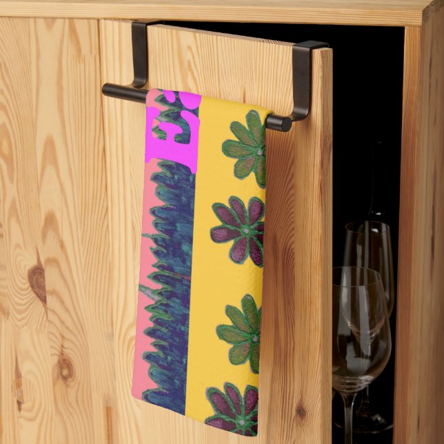 Paño De Cocina Love Eat Play Art Print (Pliegue de tercios)