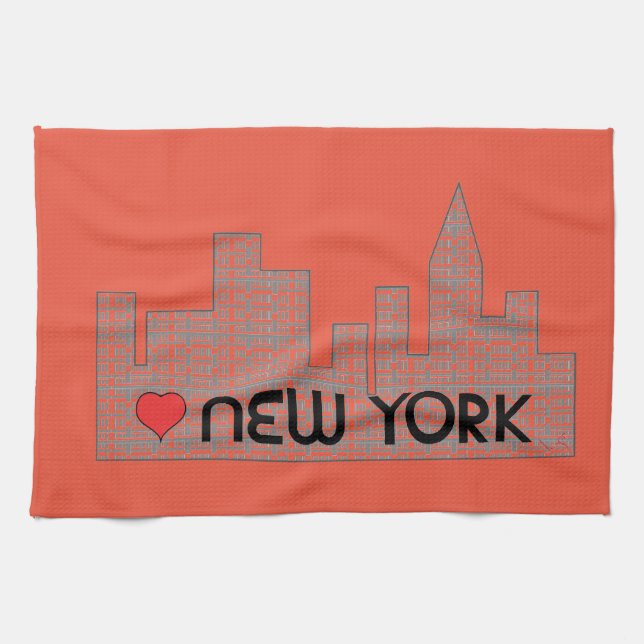 Paño De Cocina Love NEW YORK (Horizontal)