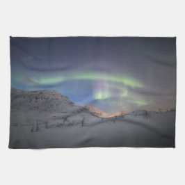 Paño De Cocina Luces boreales