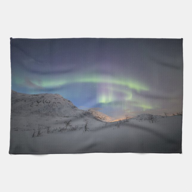 Paño De Cocina Luces boreales (Horizontal)