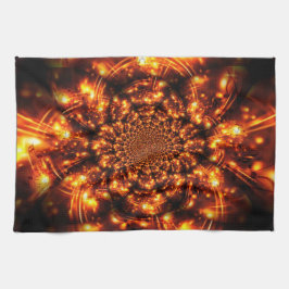 Paño De Cocina Luces esparcantes de oro