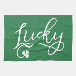 Paño De Cocina Lucky Shamrock St Patricks Day Irlandés