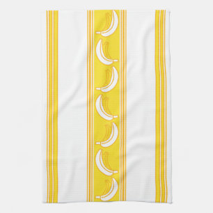 Paño De Cocina Lujo de Plátano con Rayas de Jacquard