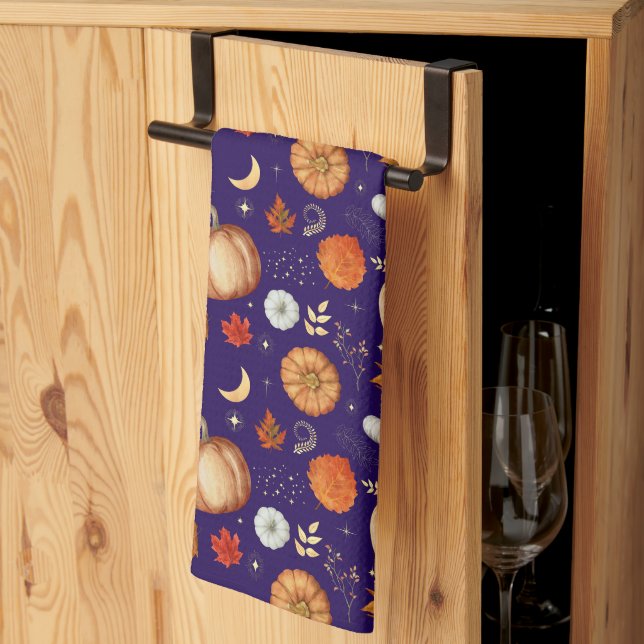 Paño De Cocina Luna de Cosecha (Pliegue de tercios)