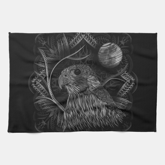 Paño De Cocina Luna Llena del Halcón (Horizontal)