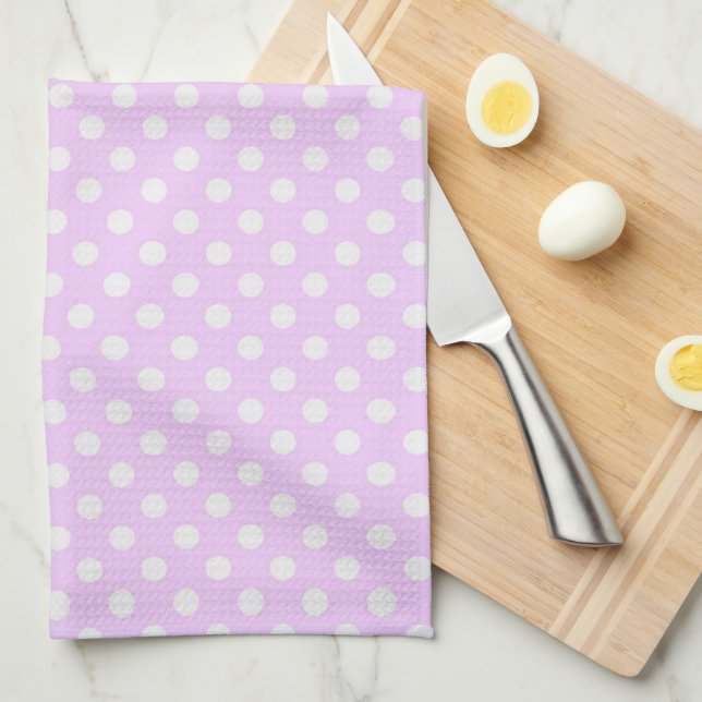 Paño De Cocina Lunares (Doblado Cuarto)