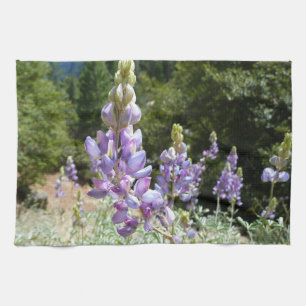 Paño De Cocina Lupinos de montaña en Yosemite