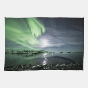Paño De Cocina Luz del Norte Noruega