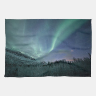 Paño De Cocina Luz del Norte Noruega