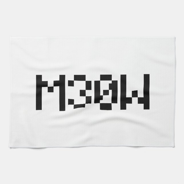 Paño De Cocina M30W [Sonidos animales de la lengua materna] (Horizontal)