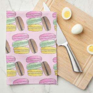 Paño De Cocina Macaron French Pastry Cookies Macarons Patisserie
