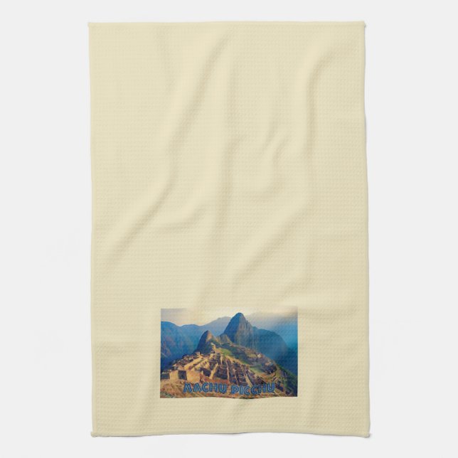 Paño De Cocina Machu Picchu Perú (Vertical)