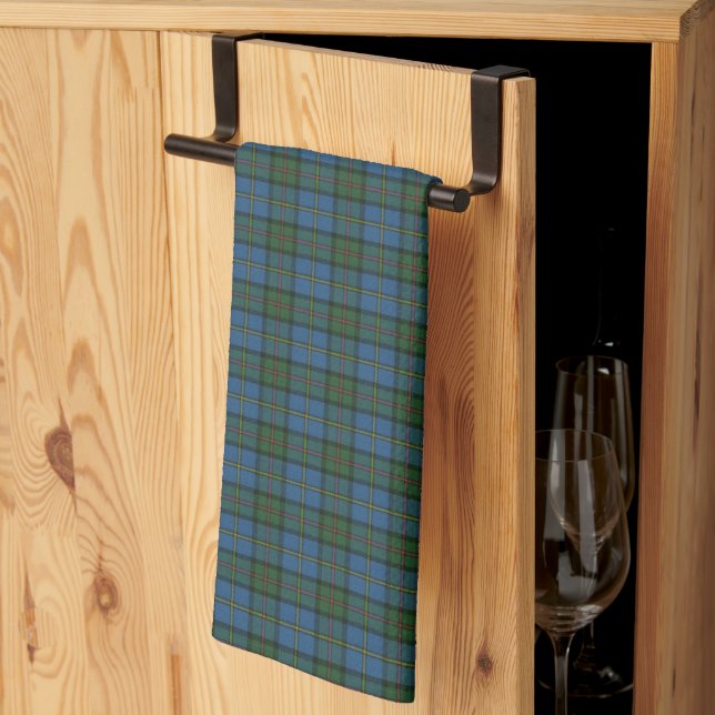 Paño De Cocina MacLeod Harris Ancient Original Scottish Tartán (Pliegue de tercios)