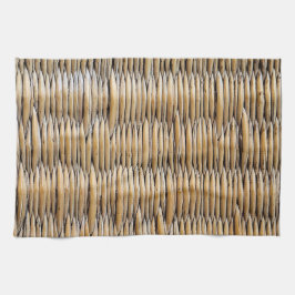 Paño De Cocina Macro de tejido de cesta