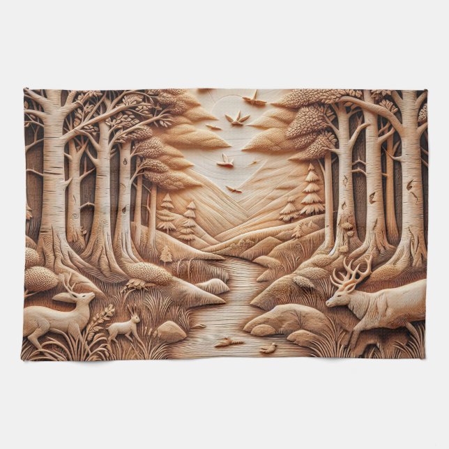 Paño De Cocina Madera (Horizontal)