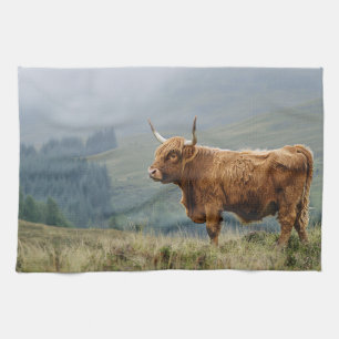 Paño De Cocina Madrugada postiza de las vacas altolianas