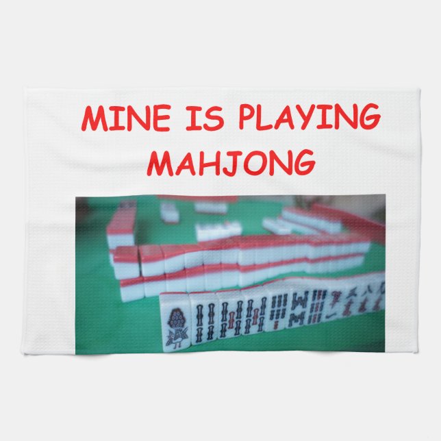 PAÑO DE COCINA MAHJONG (Horizontal)