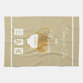 Paño De Cocina Mahjong and Teacup Kitchen Towels
