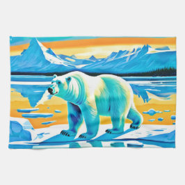 Paño De Cocina Majestad Polar: Paisaje Ártico