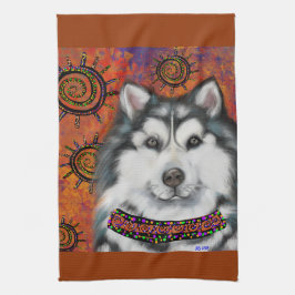 PAÑO DE COCINA MALAMUTE DE ALASKA    