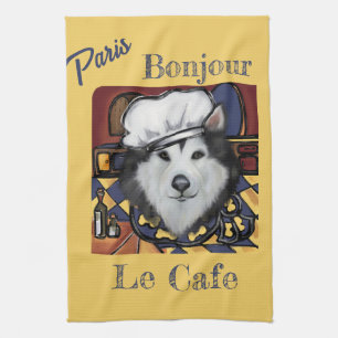 Paño De Cocina Malamute de Alaska