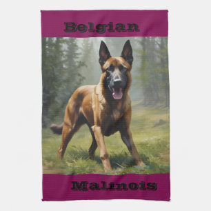 Paño De Cocina Malinois belga