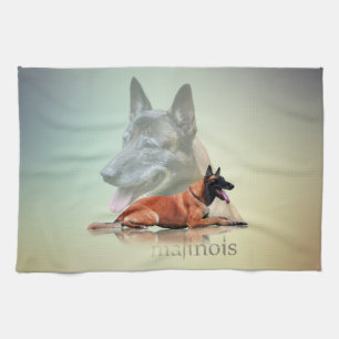 Paño De Cocina Malinois - pastor belga - Mechelaar - Maligator