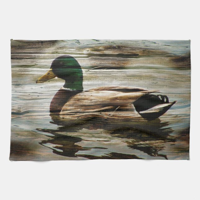 Paño De Cocina Mallard Duck (Horizontal)