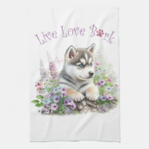 Mamá Husky Floral