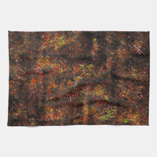 Paño De Cocina Manchas masivas y marrón desollado en algún verde 