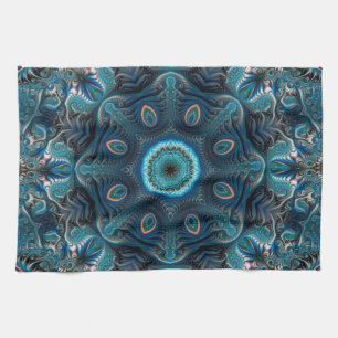 Paño De Cocina Mandala espacial misteriosa