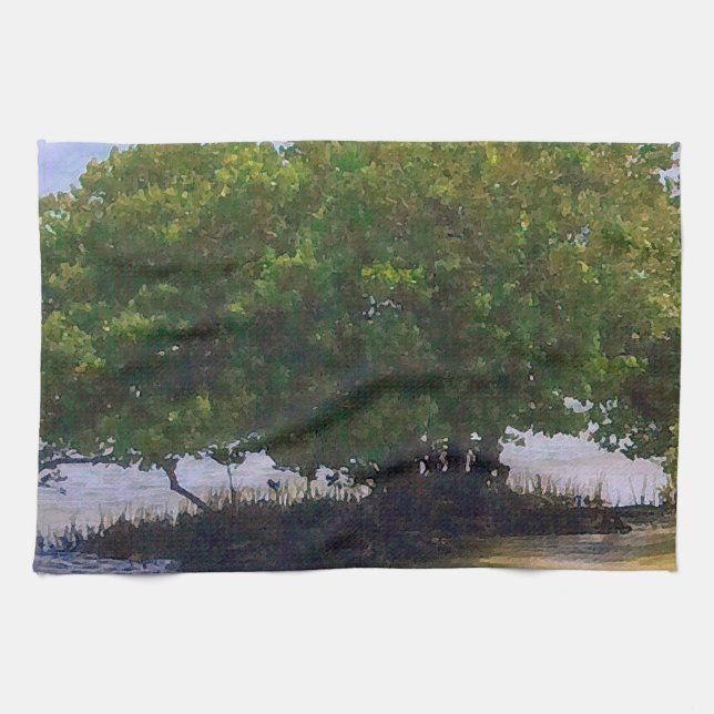 Paño De Cocina Manglar en el Golfo (Horizontal)