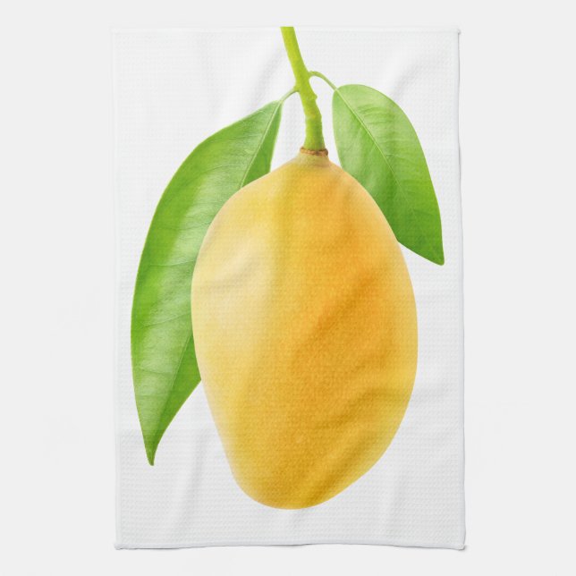 Paño De Cocina Mango amarillo (Vertical)