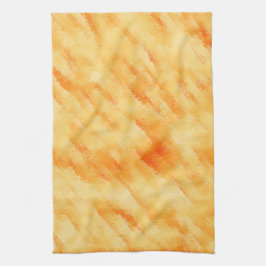 Paño De Cocina Mango rústico amarillo como pintura texturizada