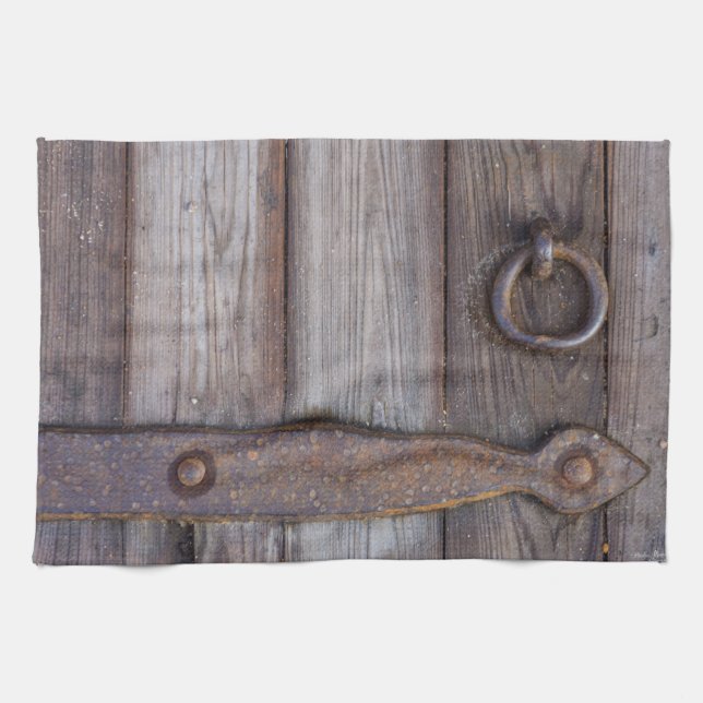 Paño De Cocina Mano de la puerta de la bodega (Horizontal)