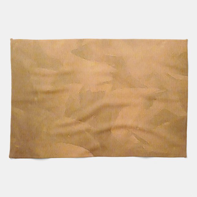 Paño De Cocina Mano metálica de cobre cepillada (Horizontal)