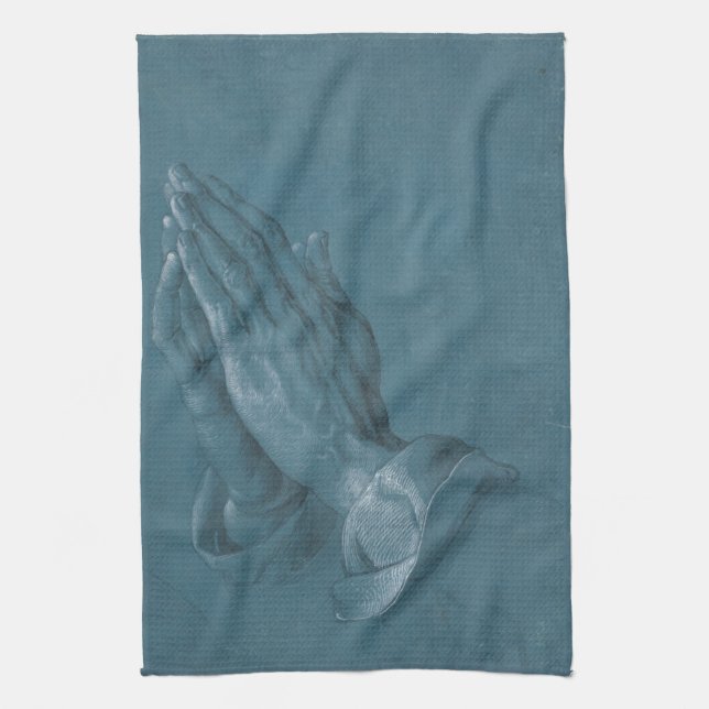 Paño De Cocina Manos de rogación de Albrecht Durer (Vertical)