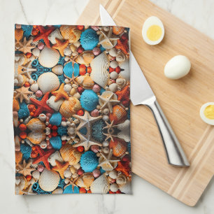 Paño De Cocina Manta con mosaico de conchas de Sherpa