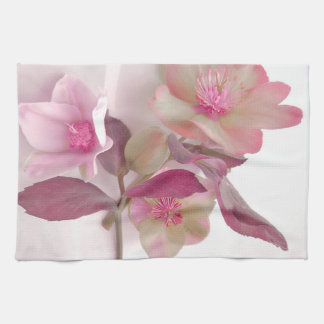Paño De Cocina Mantel individual de papel de Hellebores soñadores